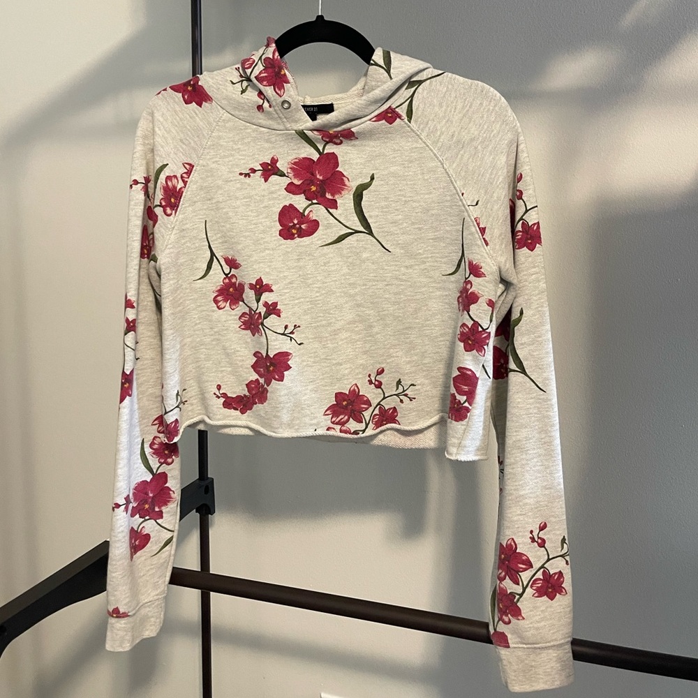 Crop sweatshirt
